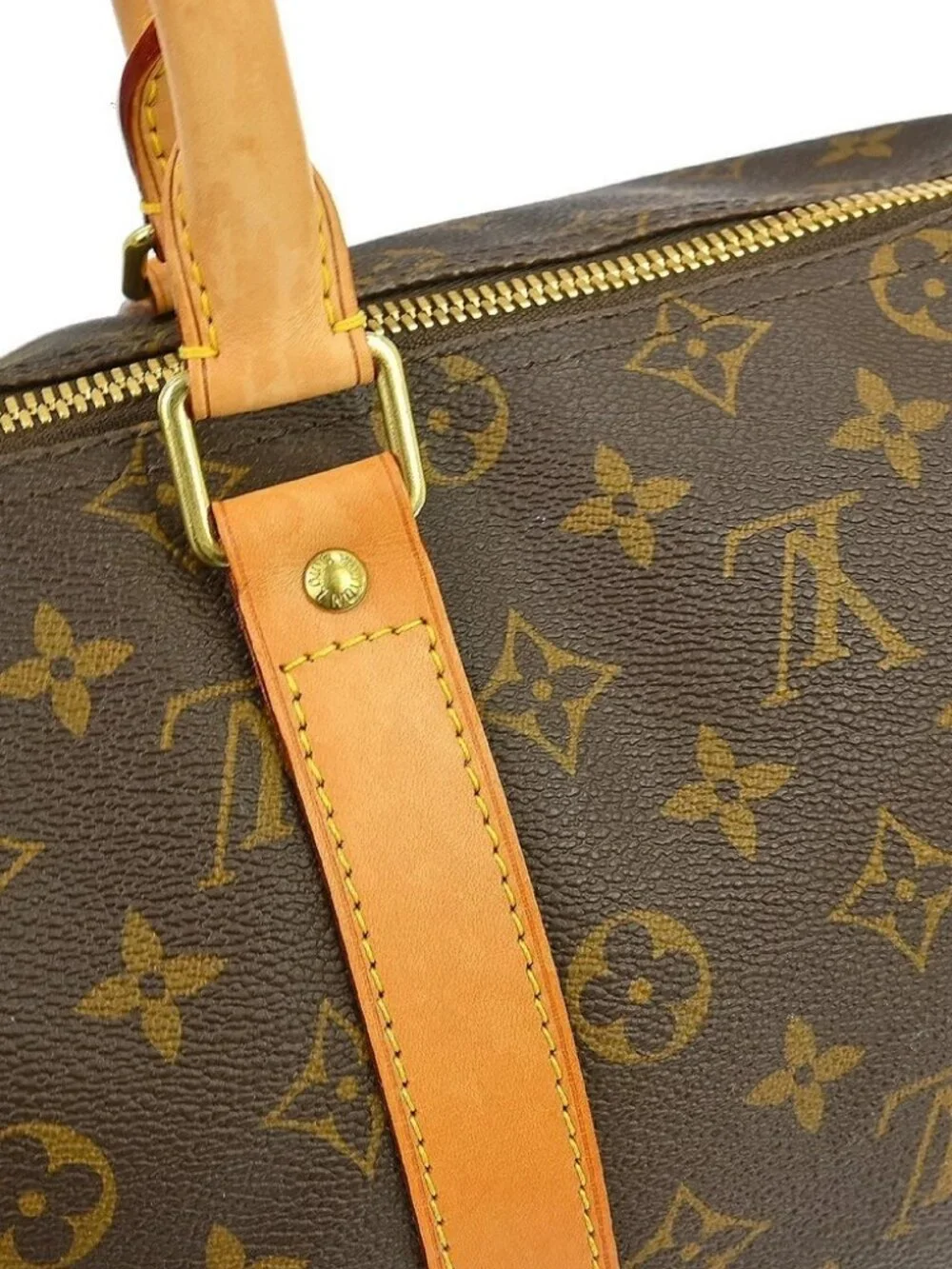 BUYIT03 LOUIS VUITTON KEEPALL 45 DUFFLE HANDBAG MONOGRAM M41428 DU3190 RQ02896 - Picture 7 of 14